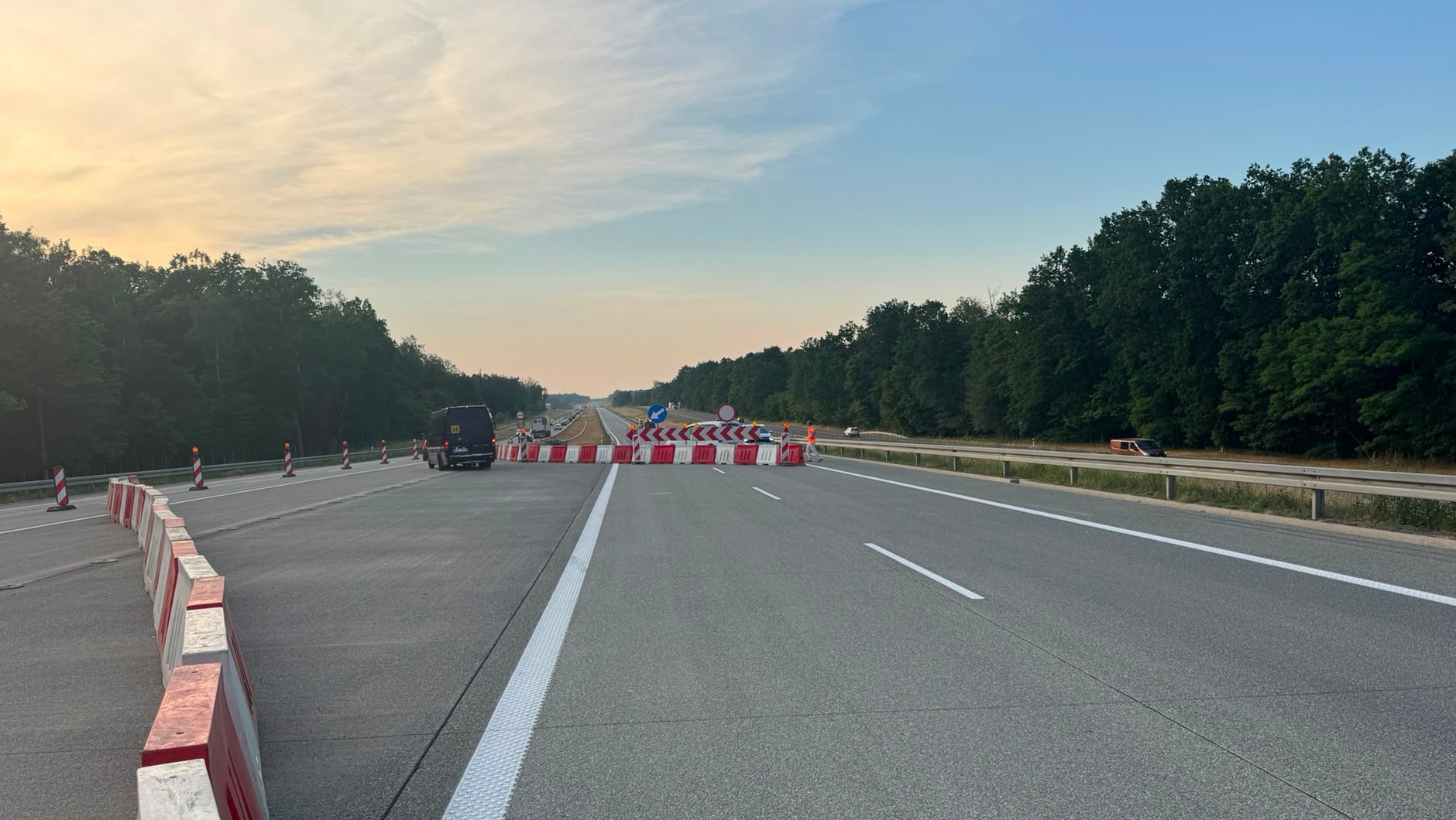 Objazd remontowanego odcinka drogi S17