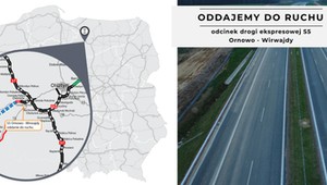 Nowa droga oddana pięć miesięcy przed terminem. To odcinek S5 Ornowo — Wirwajdy [MAPA]