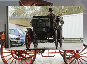 Prawie 130-letni automobil przeszedł niemiecki przegląd. Ma świeczki zamiast lamp