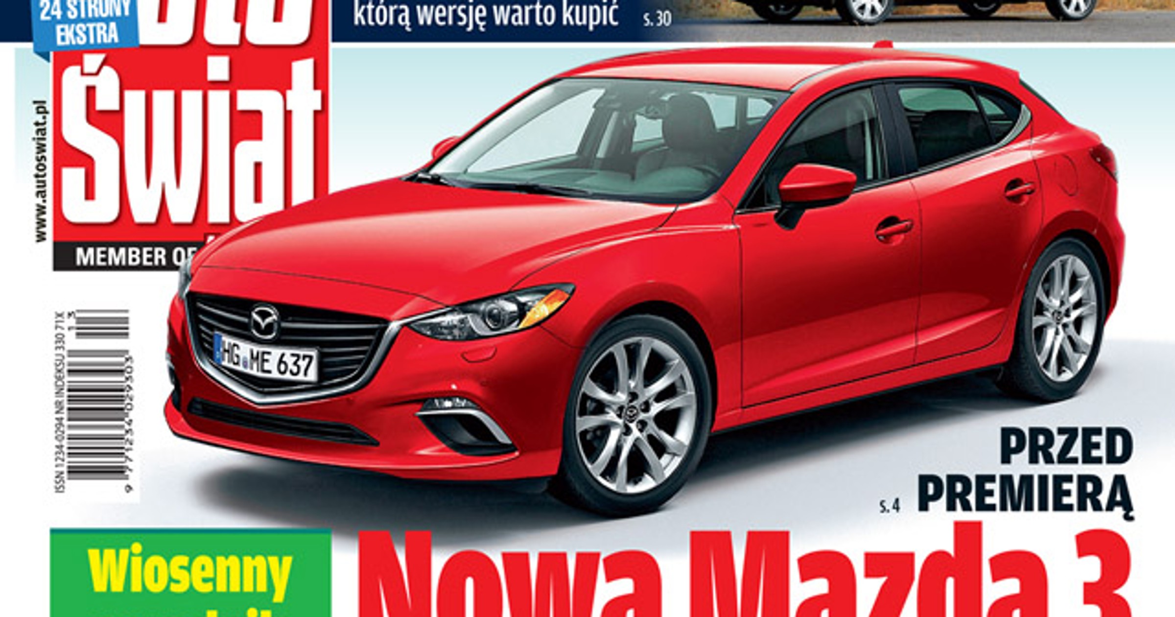 Nowa Mazda 3: w pogoni za szóstką
