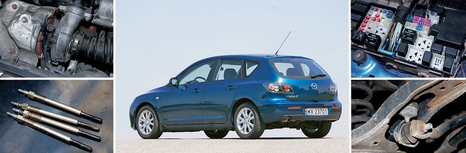 Używana Mazda 3 I gen. 1.6 CD – usterki