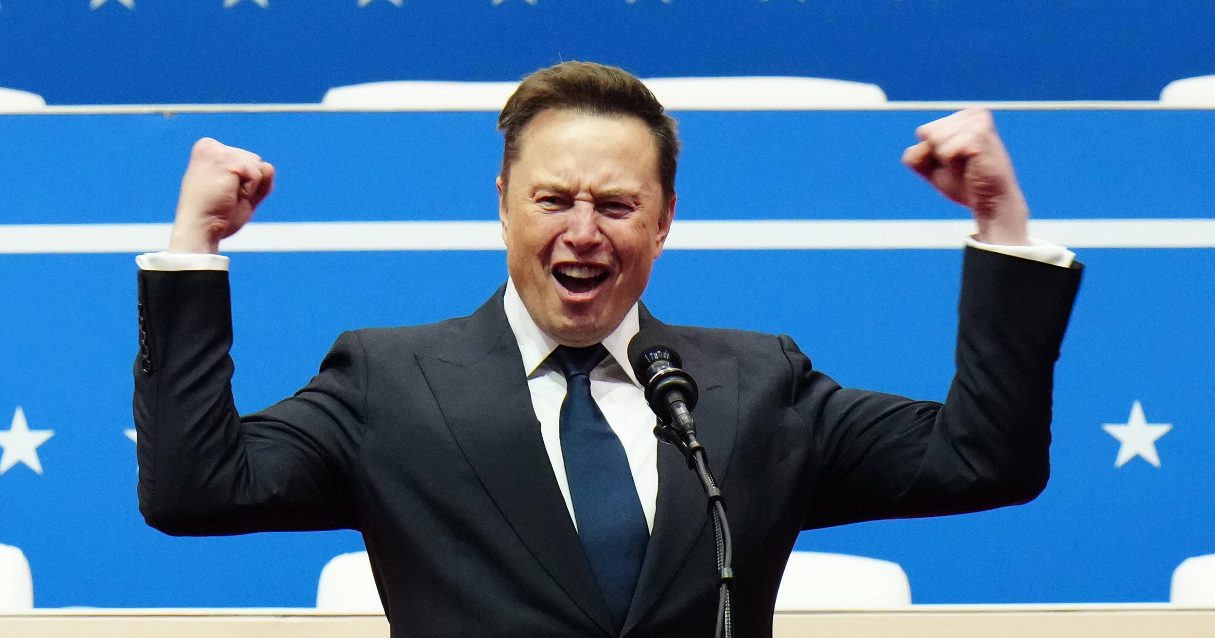 Elon Musk, 20 stycznia 2025 r.