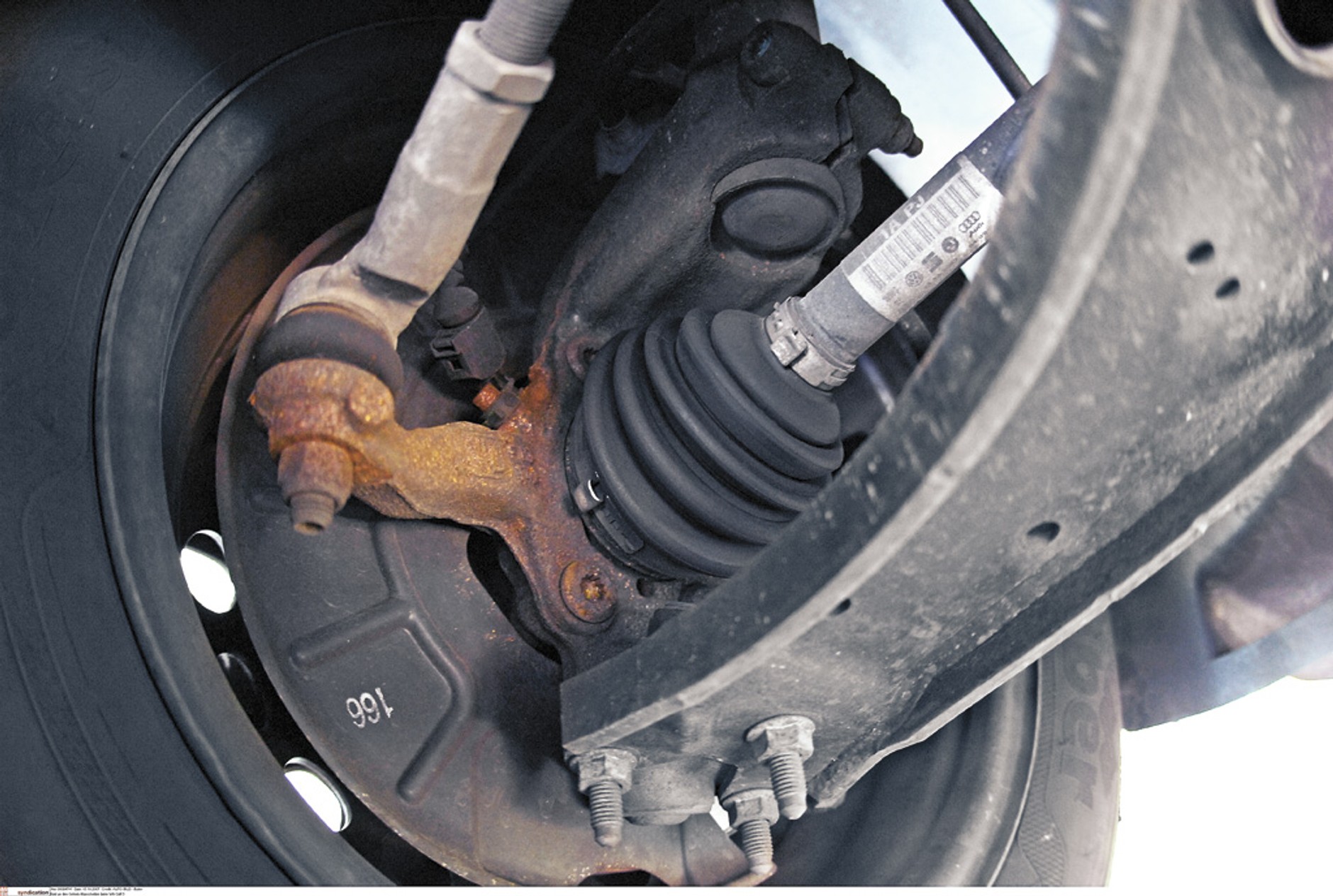 VW Golf V - zawieszenie