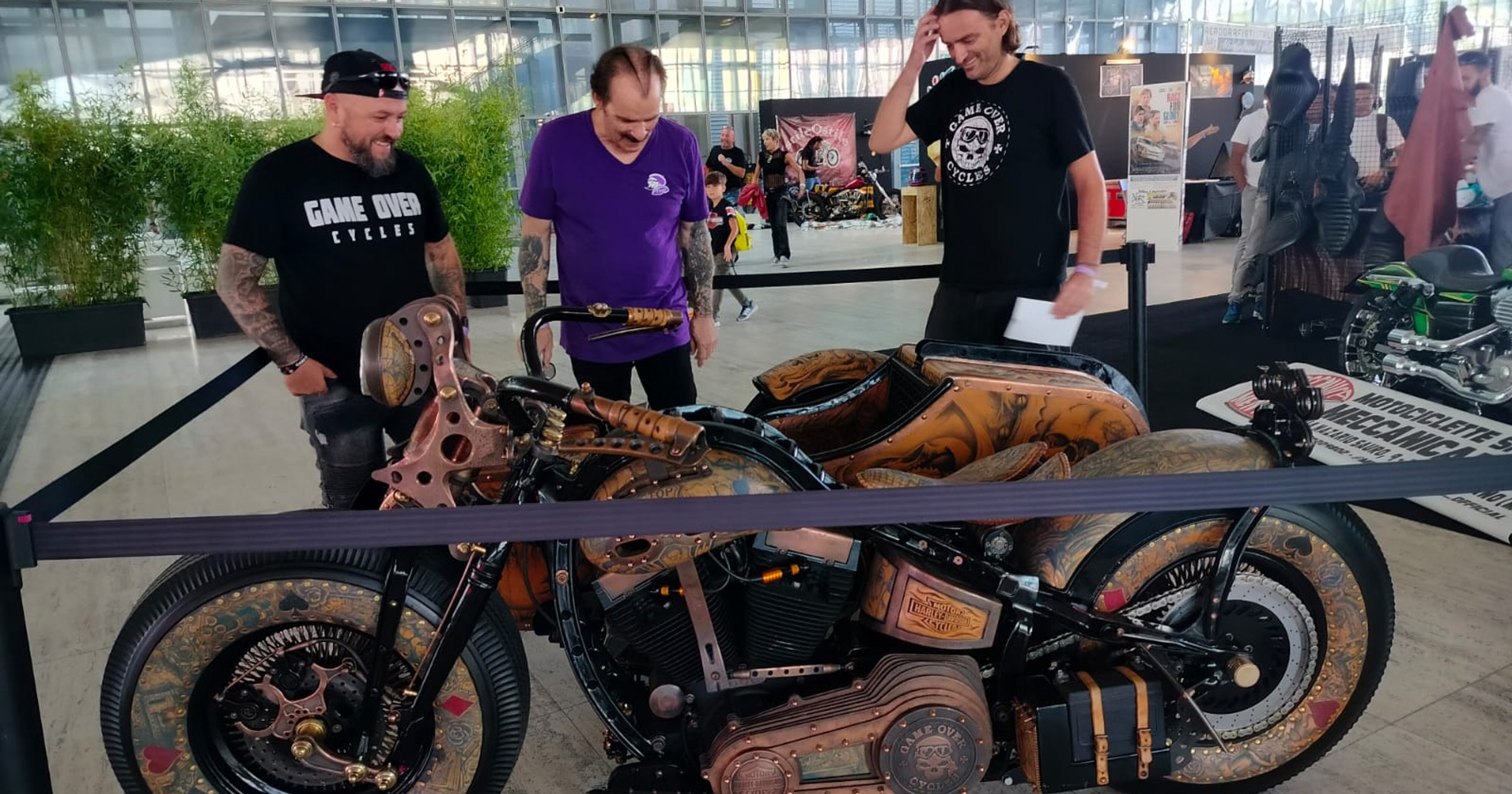 The Recidivist podczas Eternal City Motorcycle Show w Rzymie