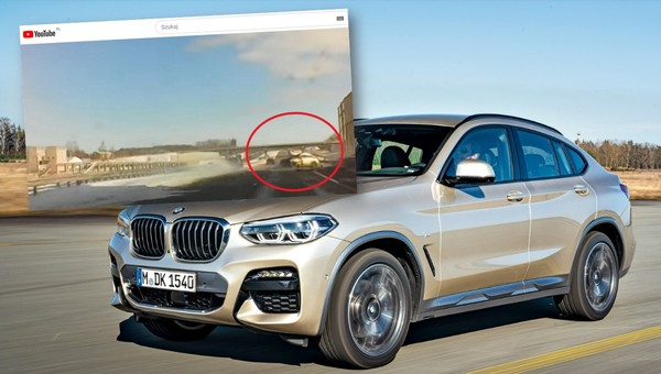 Kierowca BMW wpadł w pułapkę na ekspresówce. Wszystko się nagrało