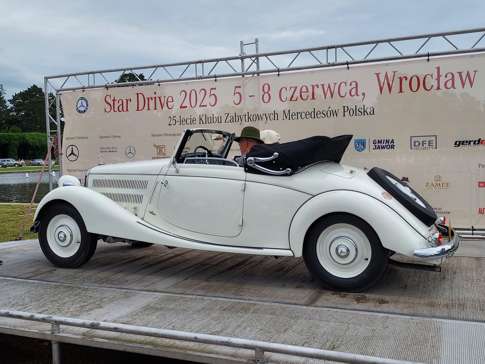 Zlot zabytkowych Mercedesów Wrocław 2025