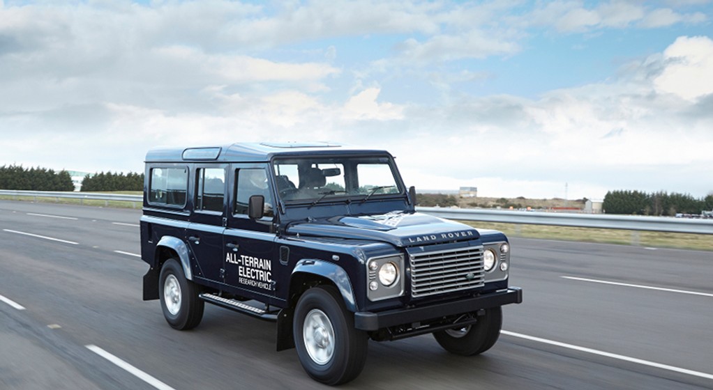 Elektryczny Land Rover Defender