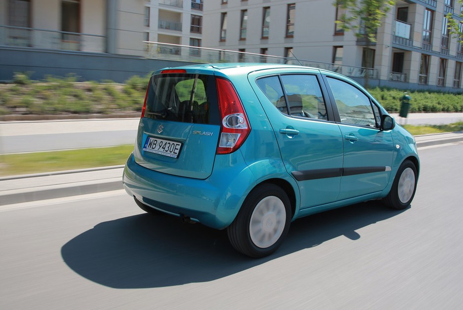 Suzuki Splash: komfort musi kosztować