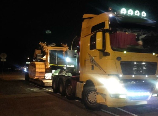 Ciężarówka przekroczyła limit wagi o… 46,5 tony