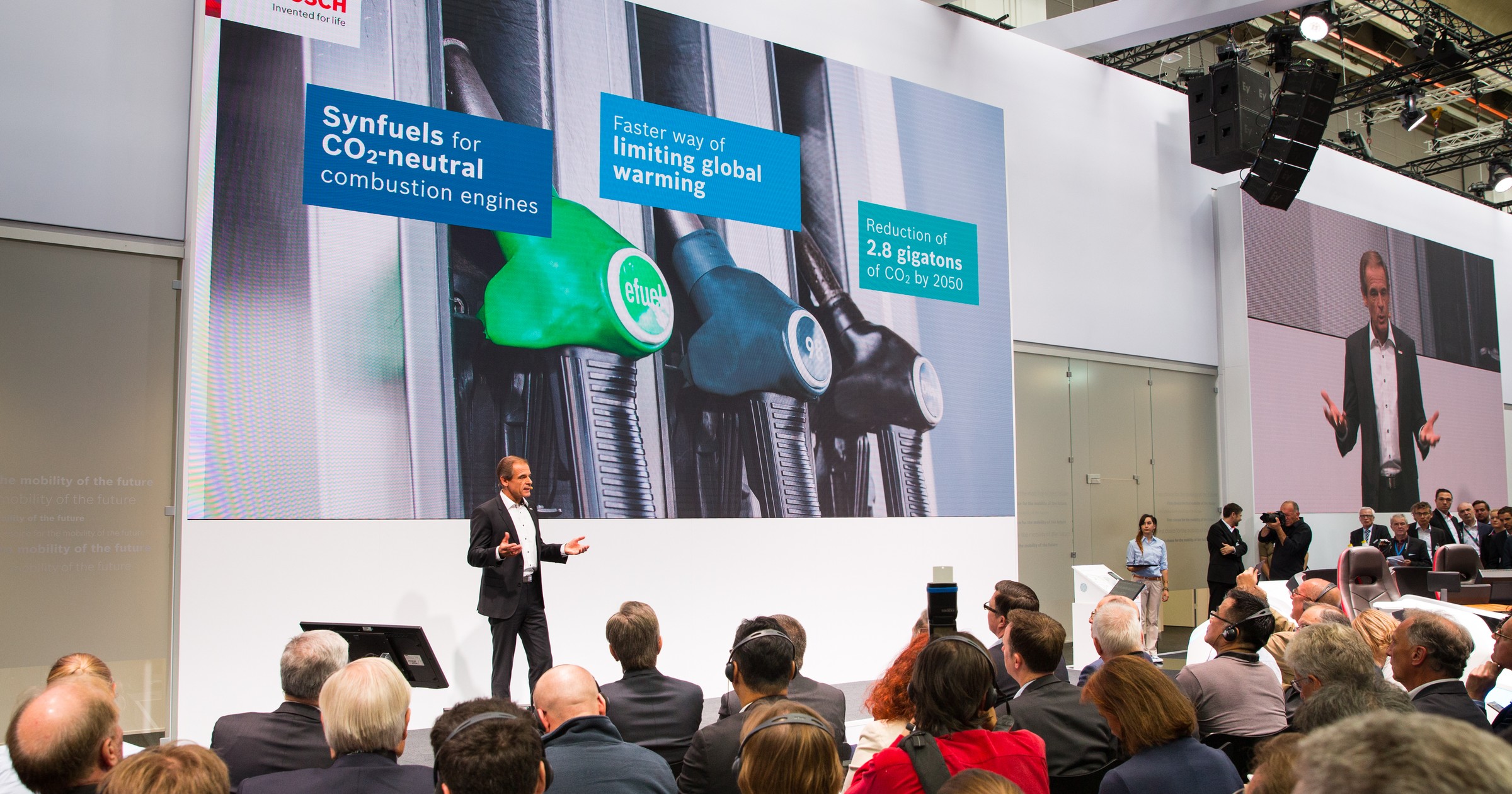 Konferencja prasowa firmy Bosch podczas IAA