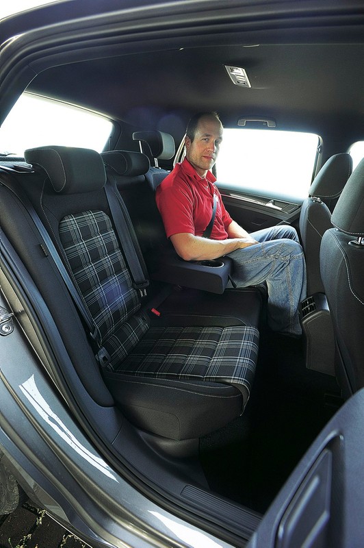 VW Golf 2.0 TDI GTD, tylna kanapa