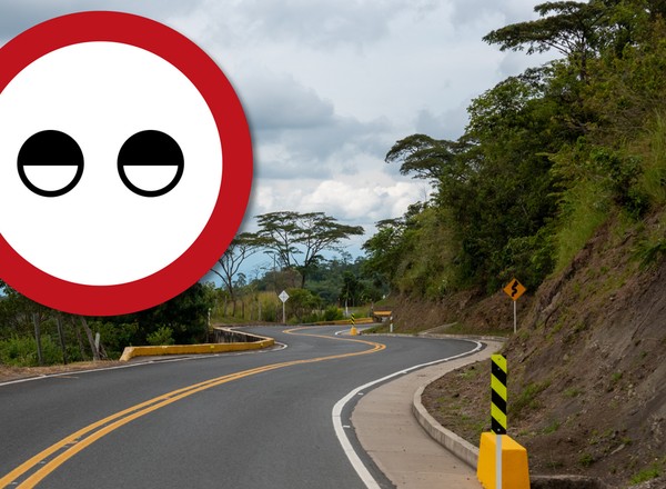 Nietypowy znak ze "zmrużonymi oczami". Wielu kierowców go nie zna