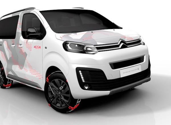 Citroen SpaceTourer 4x4 E Concept – na bezdroża, na plażę i do teatru