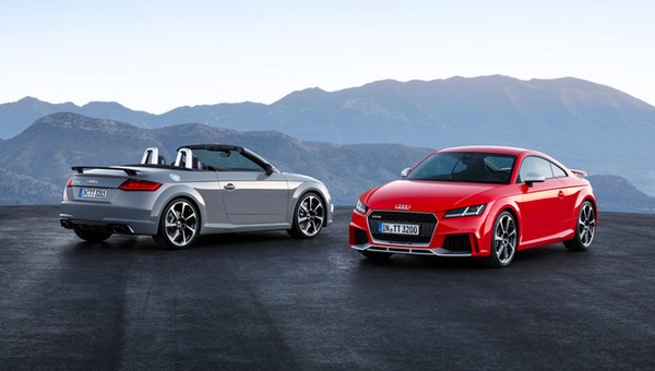 Audi TT RS Coupé i Roadster: najmocniejsze w historii