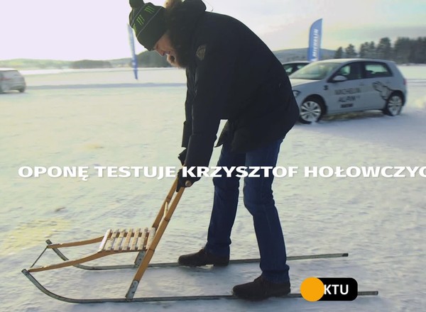 Krzysztof Hołowczyc testuje oponę Michelin Pilot Alpin5
