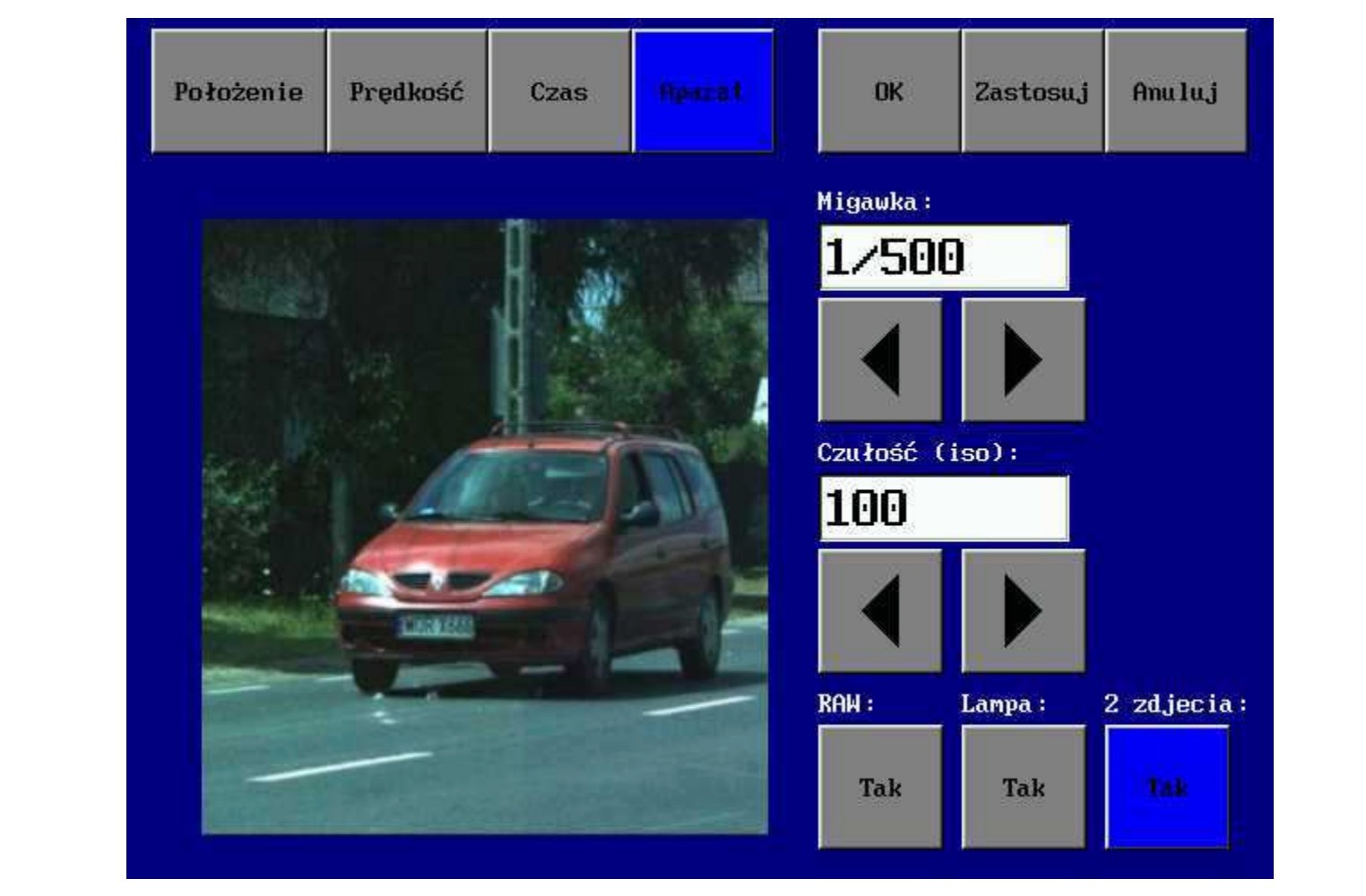 Wiele urządzeń pozwala operatorowi wybrać opcję – zdjęcia z błyskiem, bez błysku lub z lampą aktywowaną w razie potrzeby. 