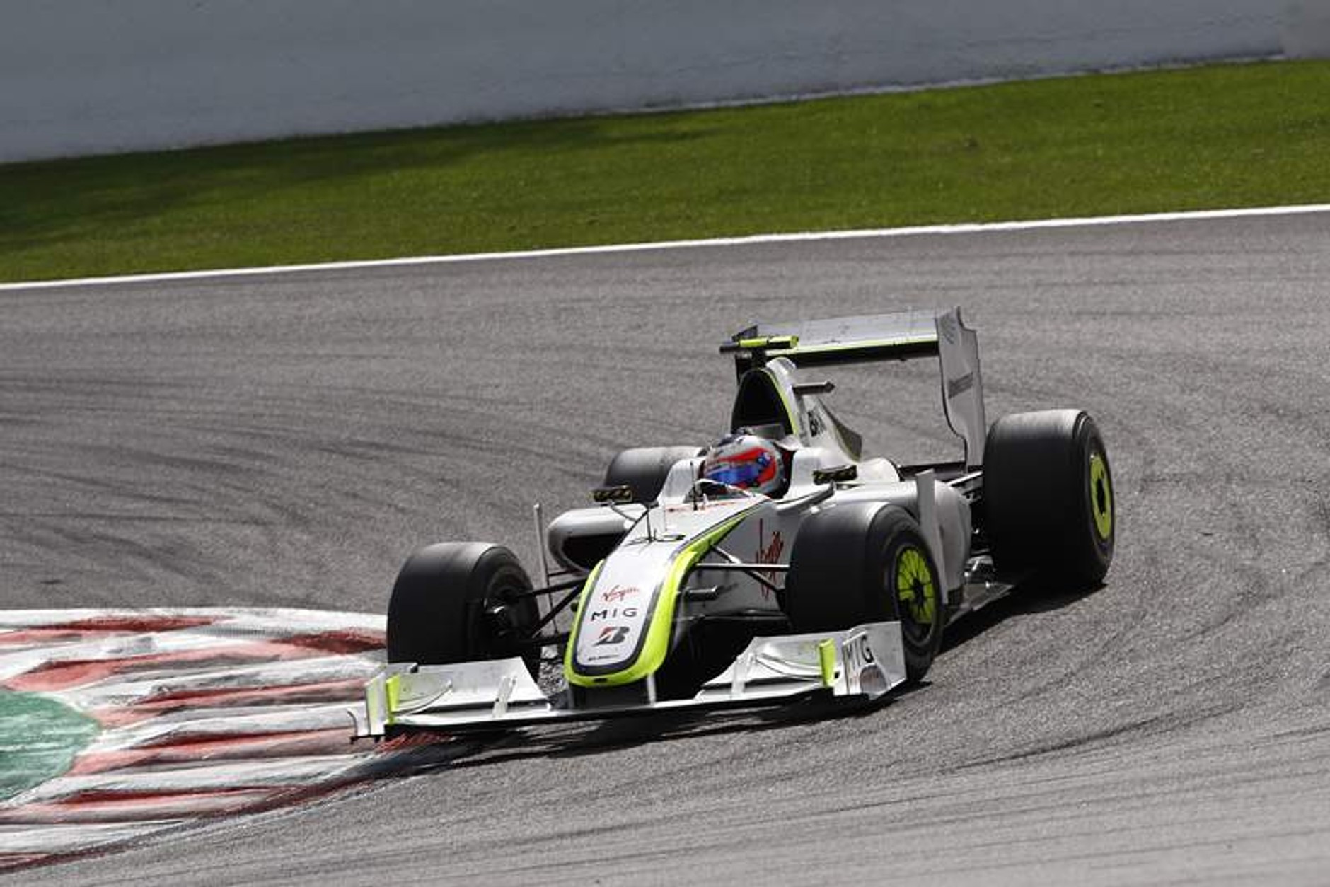 Grand Prix Belgii 2009: dwie gwiazdy wyścigu - Raikkonen i Fisichella (fotogaleria)