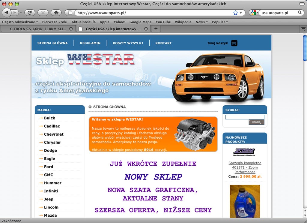 Gdzie kupić części do samochodu?