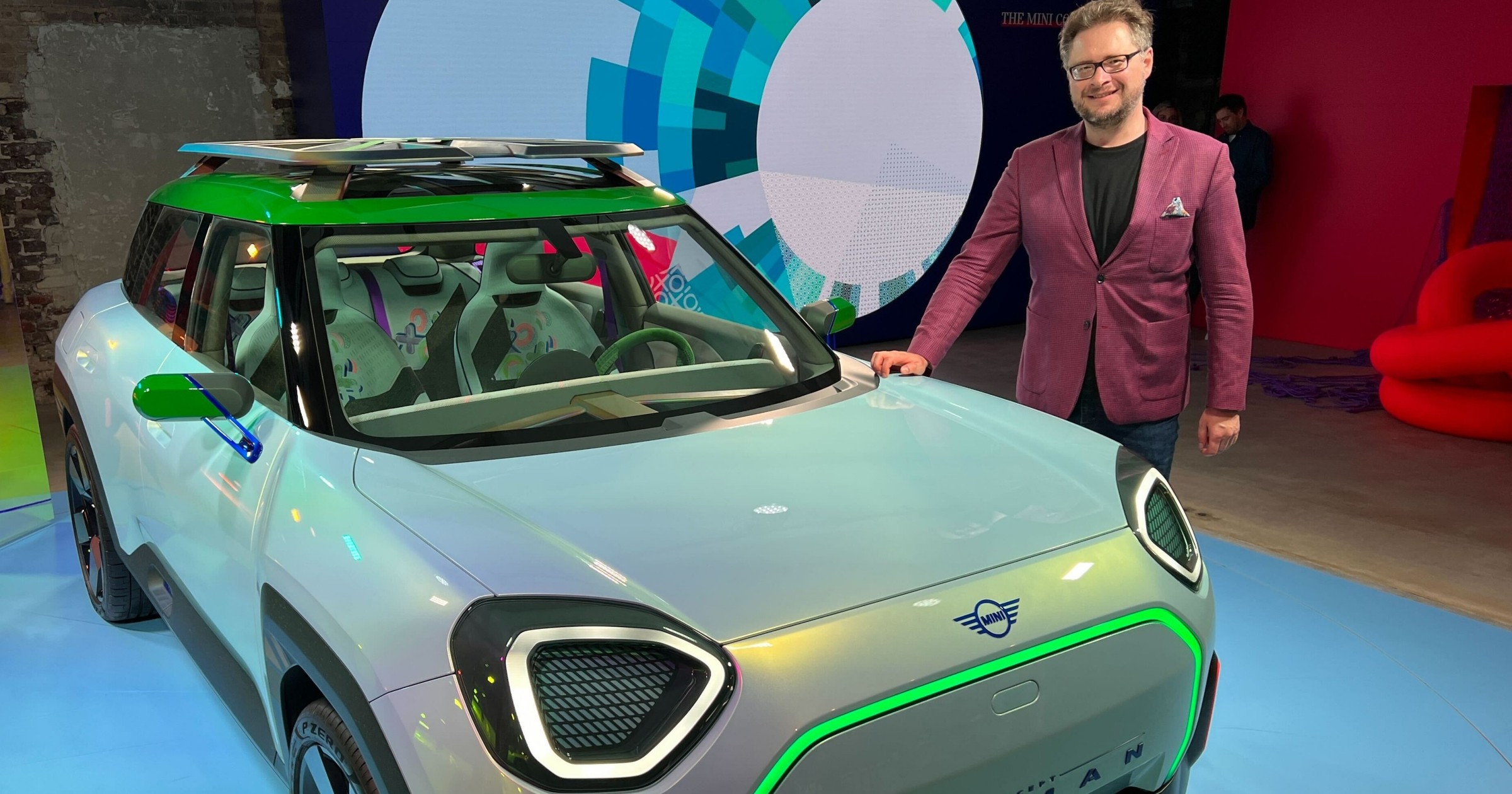 MINI Concept Aceman (prototyp; 2022 r.)