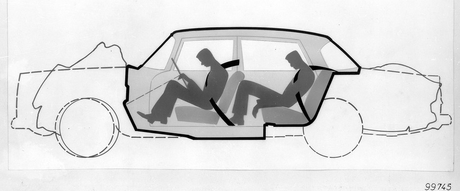 60 lat testów zderzeniowych Mercedes-Benz