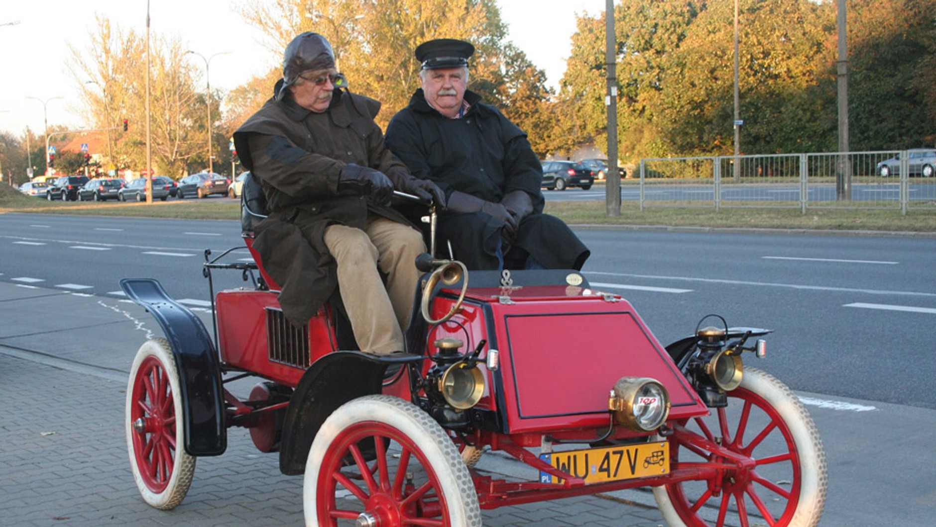 Polska załoga w rajdzie Londyn-Brighton. 2011 r.