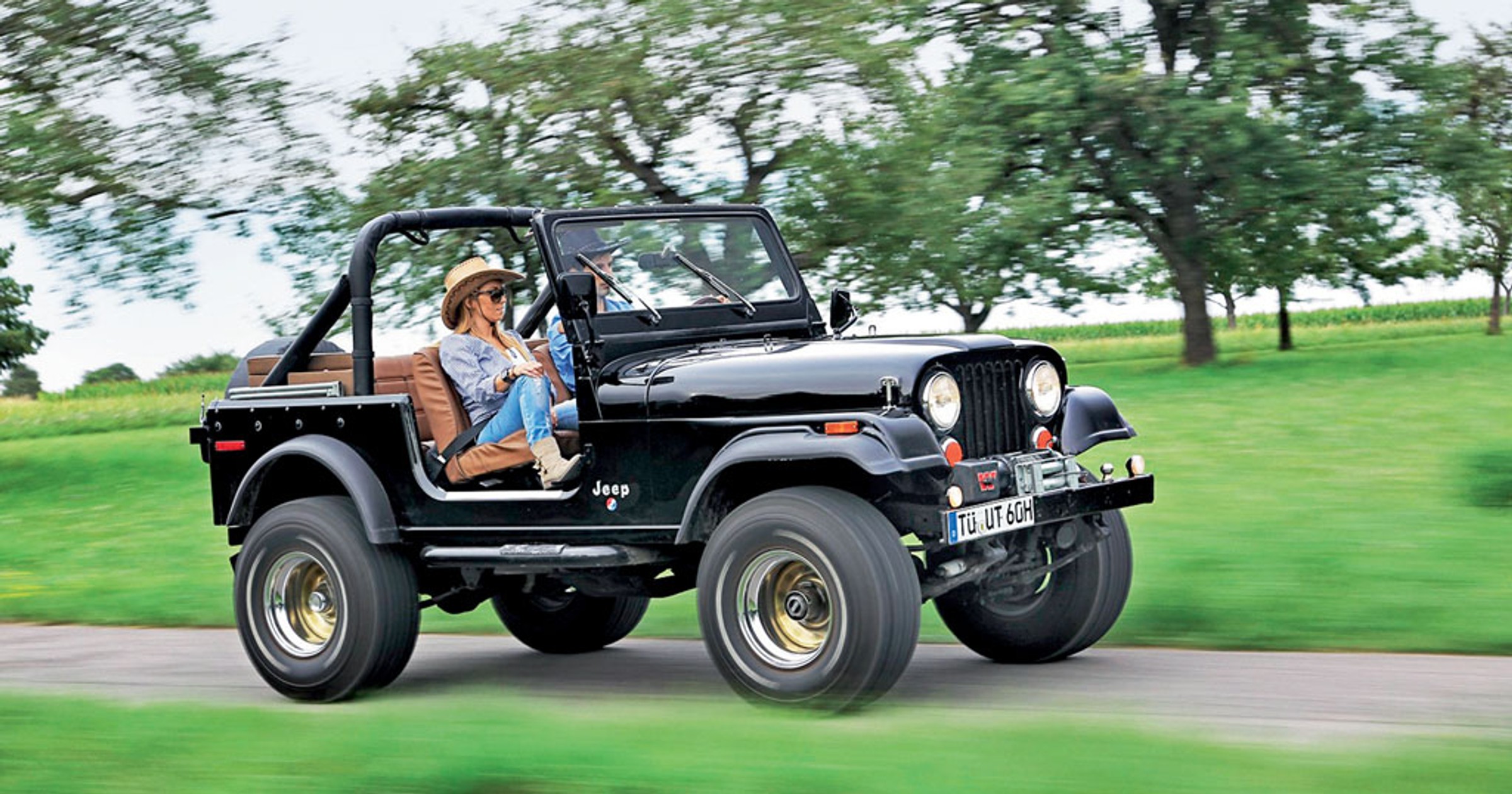 Jeep CJ-7 - wolny jak ptak