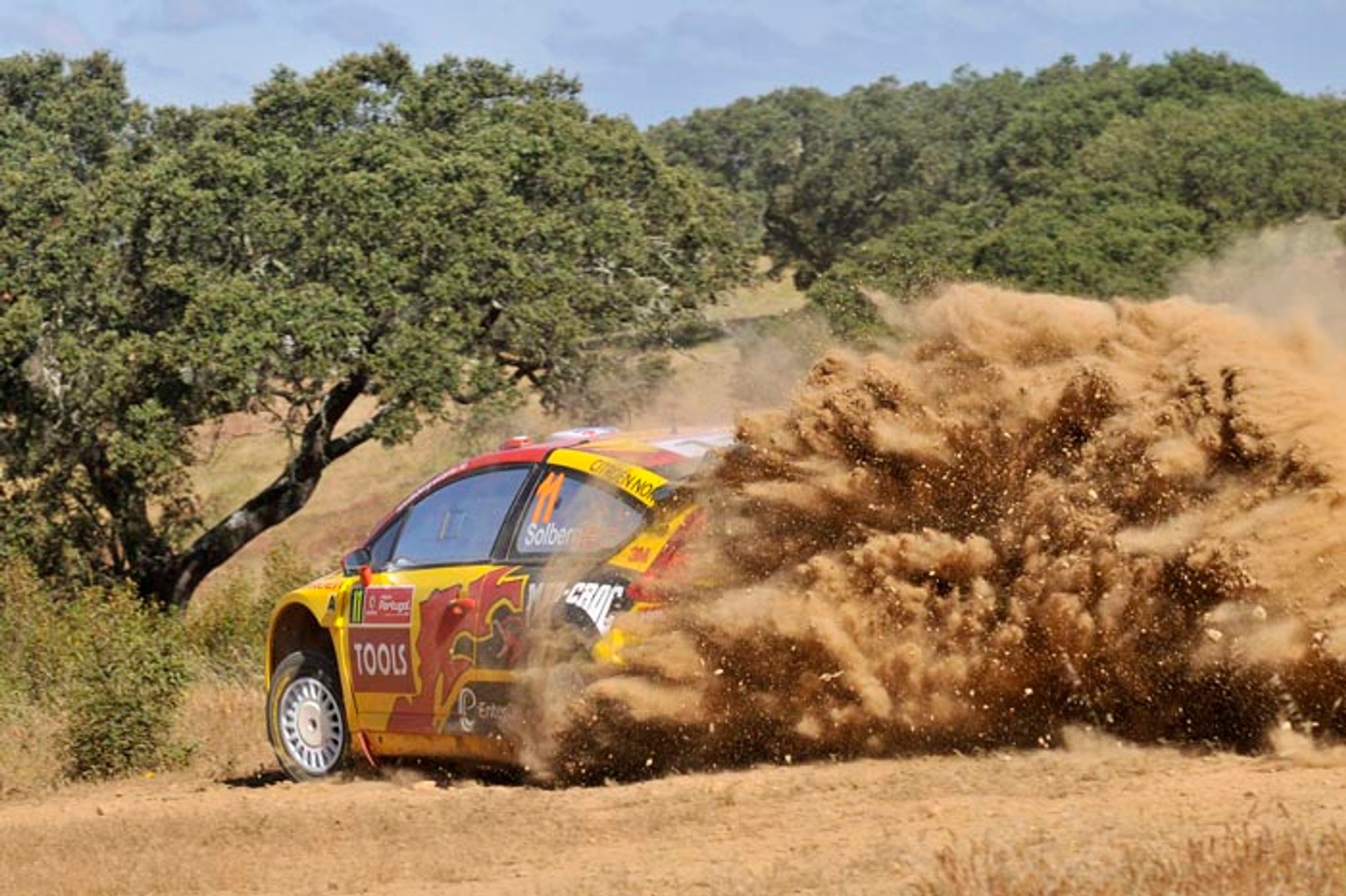 Rajd Portugalii 2010: dominacja Citroena, Kościuszko trzeci (2. etap, wyniki, galeria Willy Weyens)