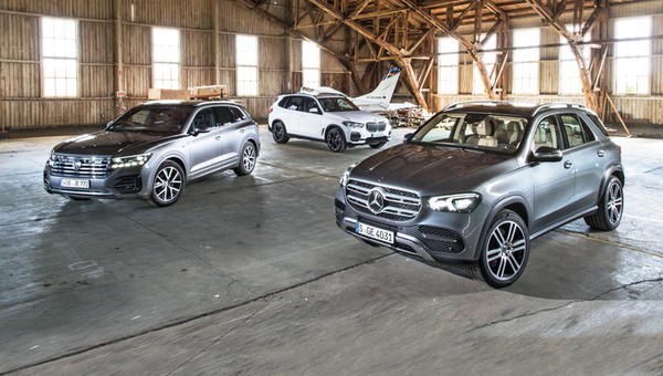 BMW X5 kontra Mercedes GLE i Volkswagen Touareg - który luksusowy SUV jest lepszym wyborem?