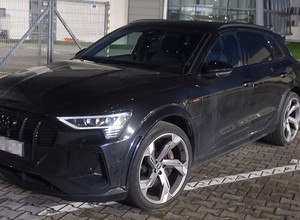 Przyjechała na polską granicę elektrycznym audi. Dalej już nie pojechała