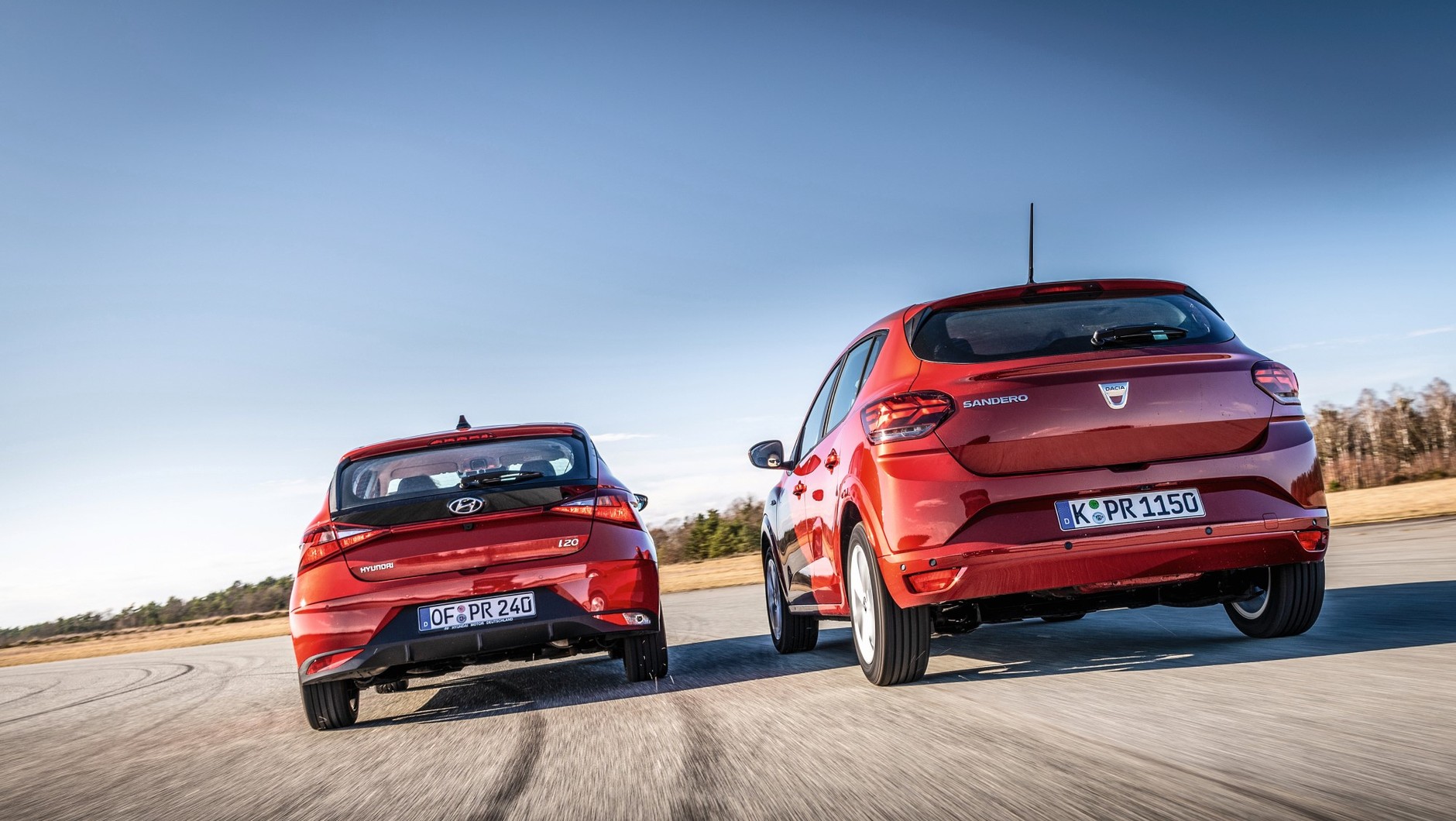 Dacia Sandero i Hyundai i20 - porównanie