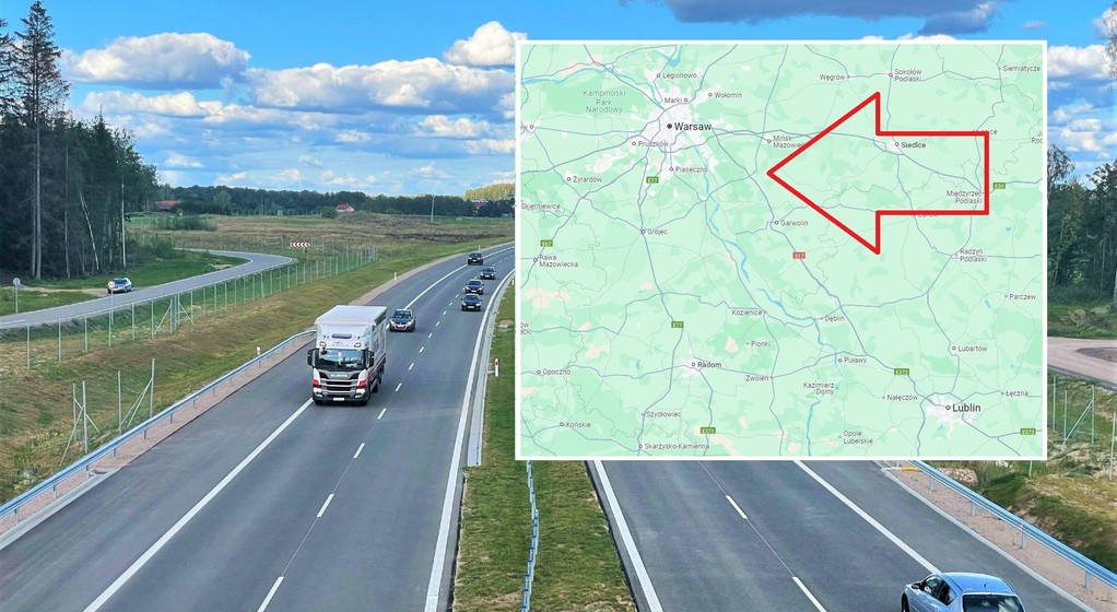 Mapa Obwodnica Kołbieli