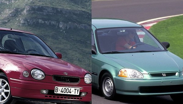 Toyota Corolla i Honda Civic