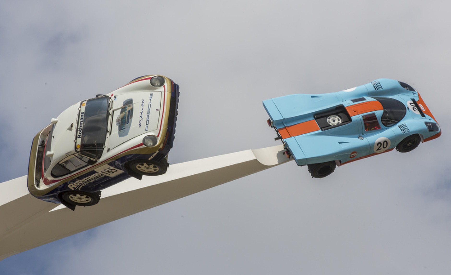 70 lat Porsche – parada w Goodwood