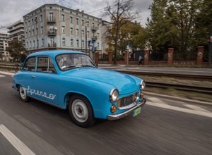 Syrena 105 EV - klasyczna Syrena na prąd