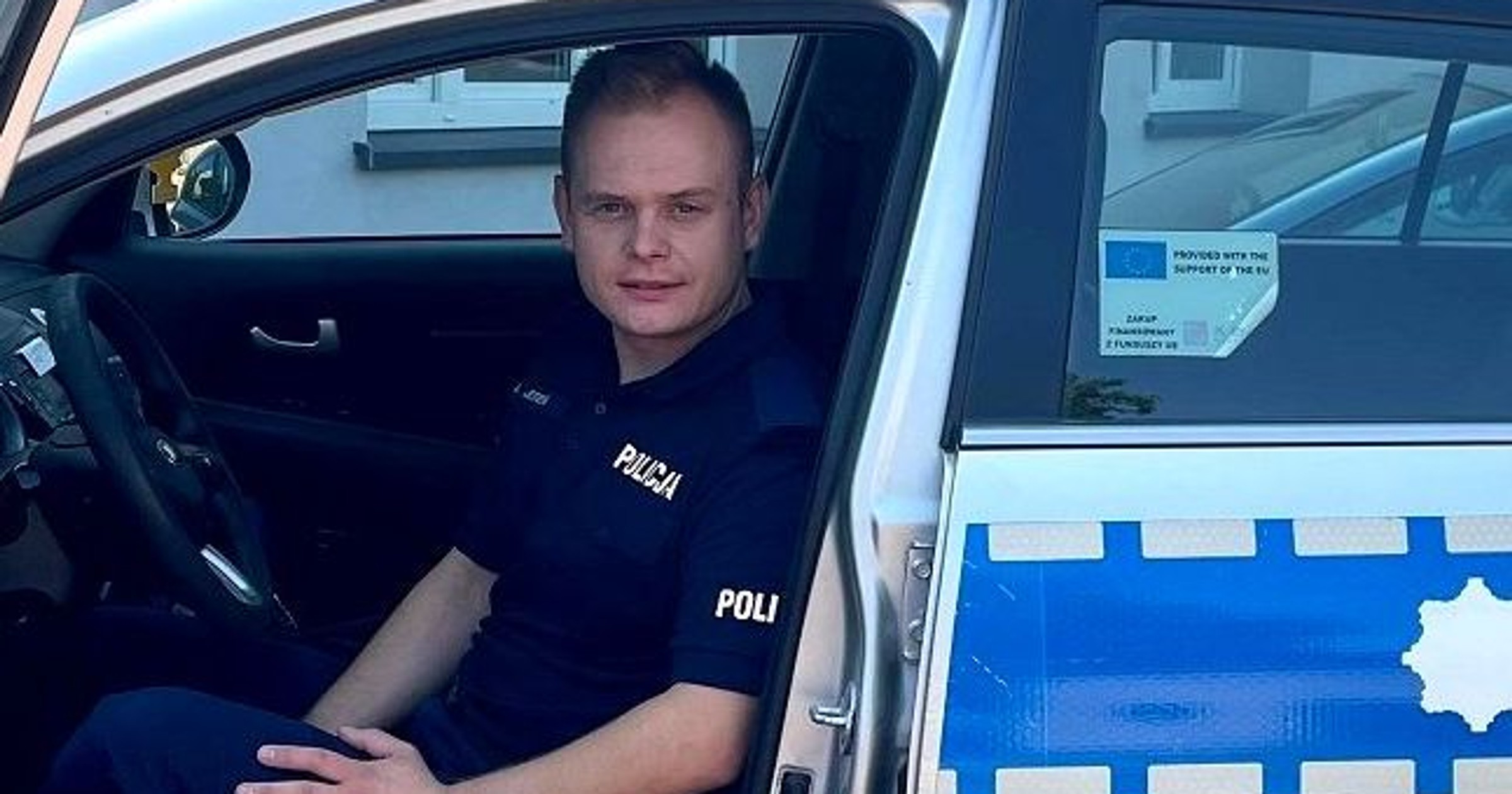 Policjant zauważył go na stacji paliw. Był po służbie, ale i tak zareagował