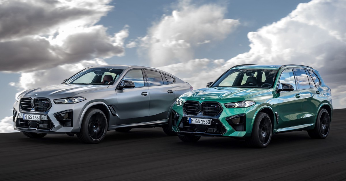 BMW X6 M Competition i X5 M Competition (generacje F96 i F95; od 2019 r.; wersje po modernizacji z 2023 r.)