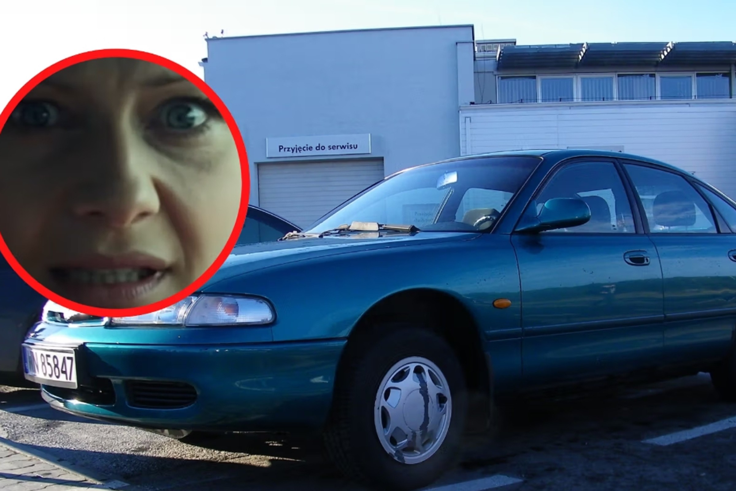 Mazda, którą Hanka Mostowiak z "M jak Miłość" wjechała w kartony, znów na sprzedaż