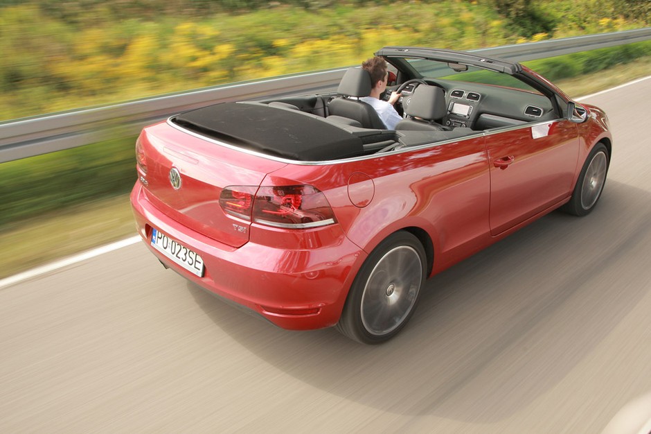 Volkswagen Golf Cabrio: bardzo szybkie otwarcie