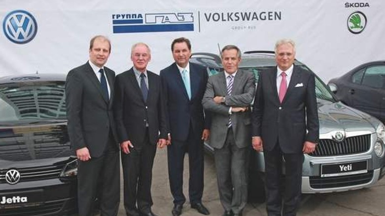 Skoda i VW z rosyjskim GAZem