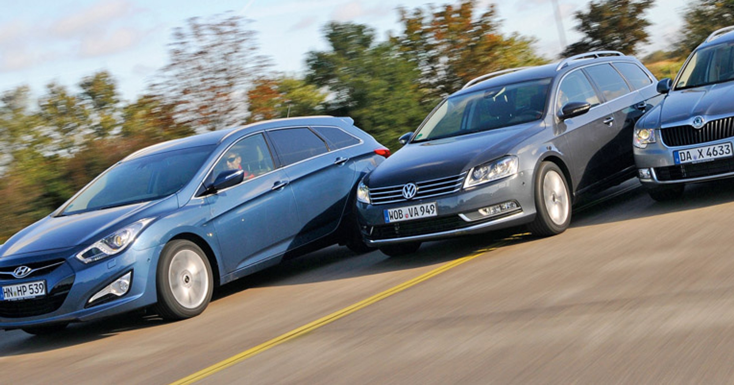 Hyundai podnosi poprzeczkę. Czy i40 pokona Passata, Superba, Mazdę 6 oraz Volvo V60 i Peugeota 508?