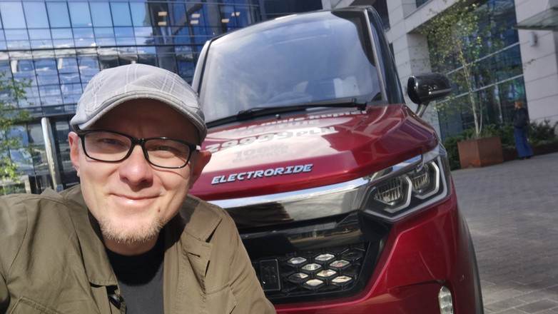 Jeździłem Electroride Futuri 4 – dwuosobowym mikrosamochodem z napędem elektrycznym