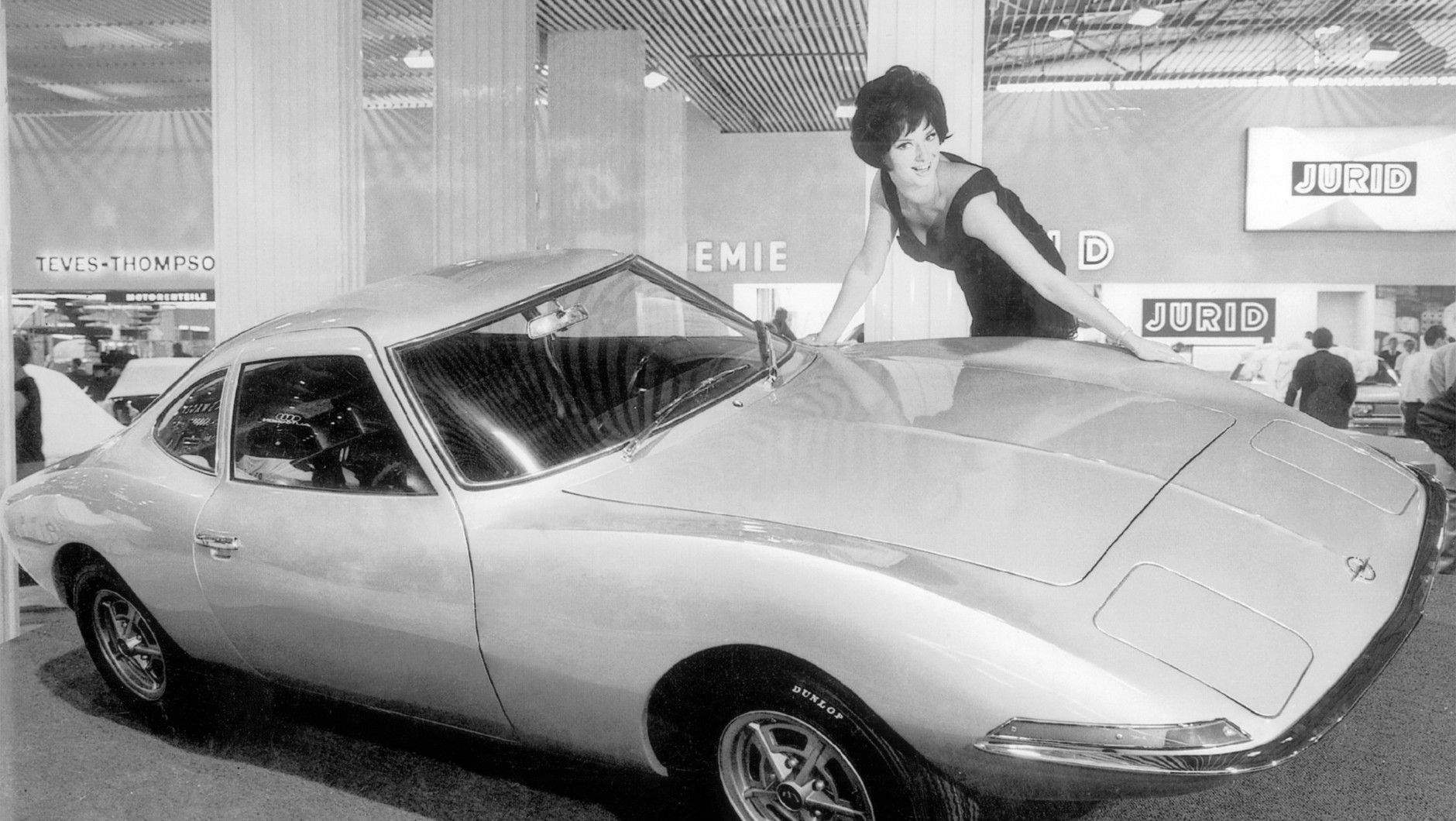 Opel GT prezentacja podczas IAA 1965