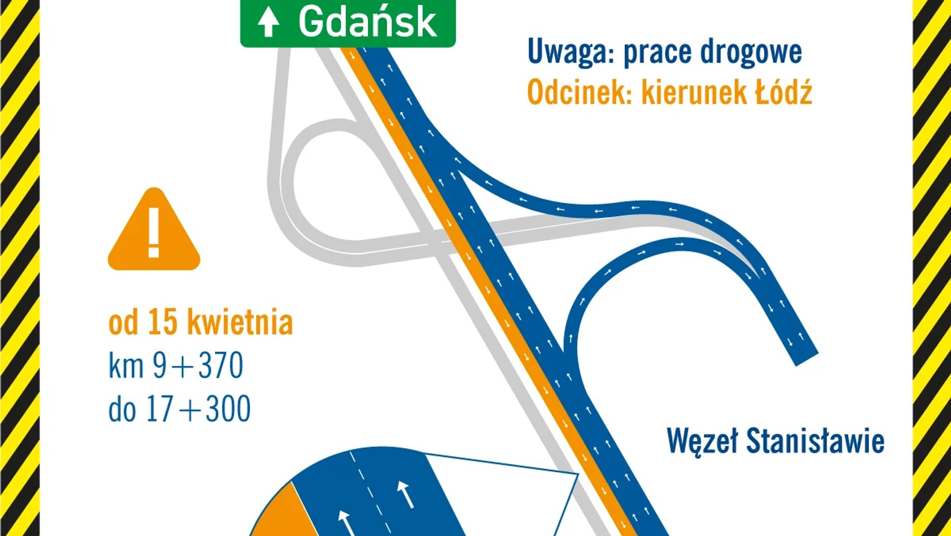 Remont na autostradzie A1