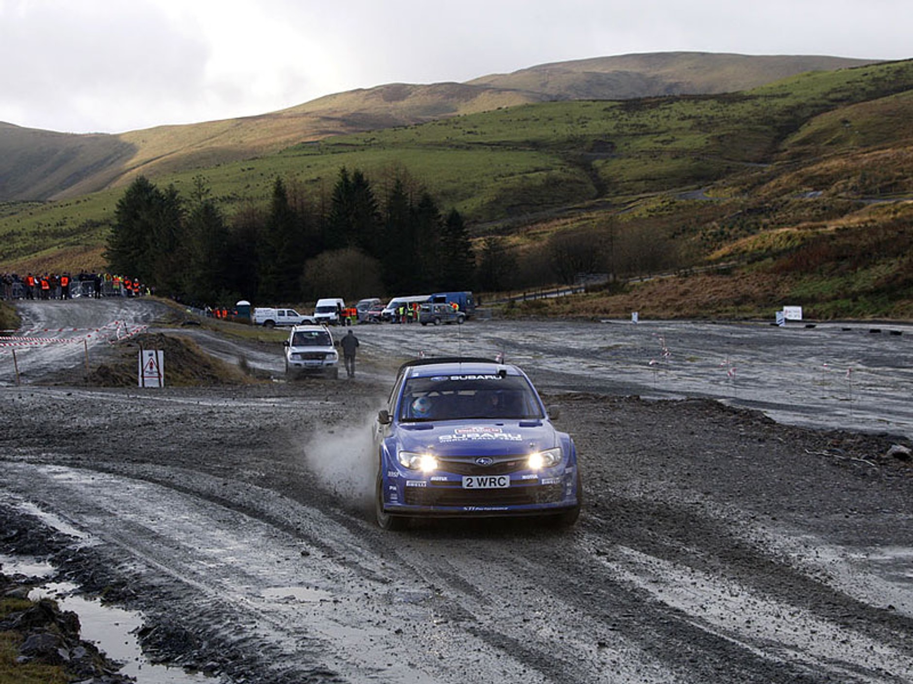 Rajd Wielkiej Brytanii 2008: fotogaleria Rallyworld©Willy Weyens