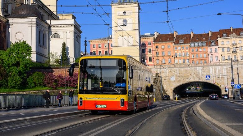 Autobus Yutong U12 na testach w Warszawie