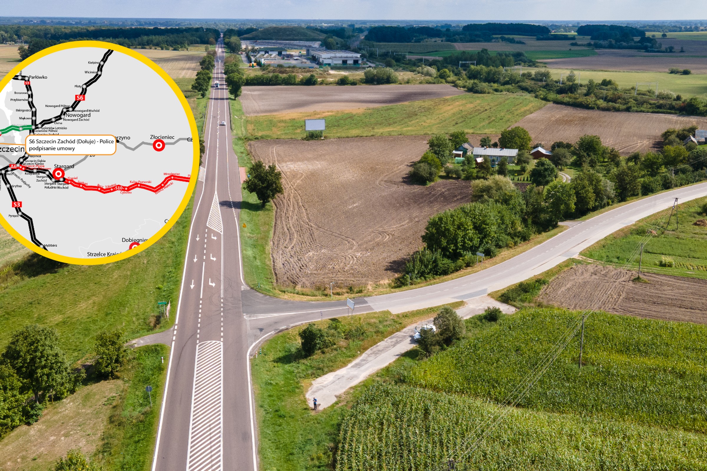 Jest umowa na S6 Zachodnią Obwodnicę Szczecina. To odcinek za 694 mln zł