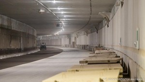 Pierwszy przejazd tunelem pod warszawskim Ursynowem