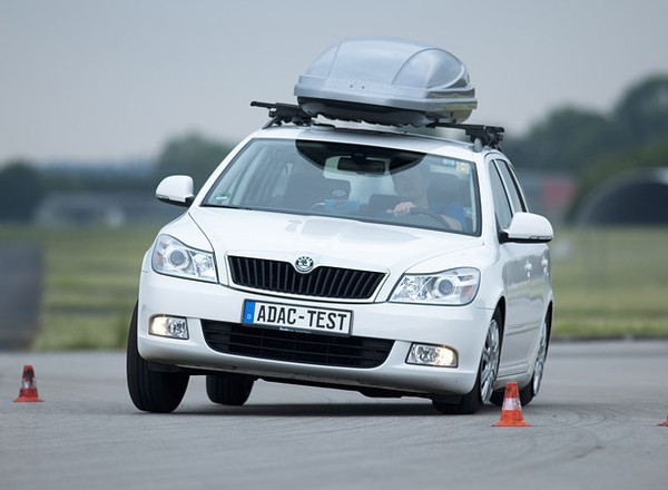 Jak Škoda Octavia Combi zachowała się w teście łosia?