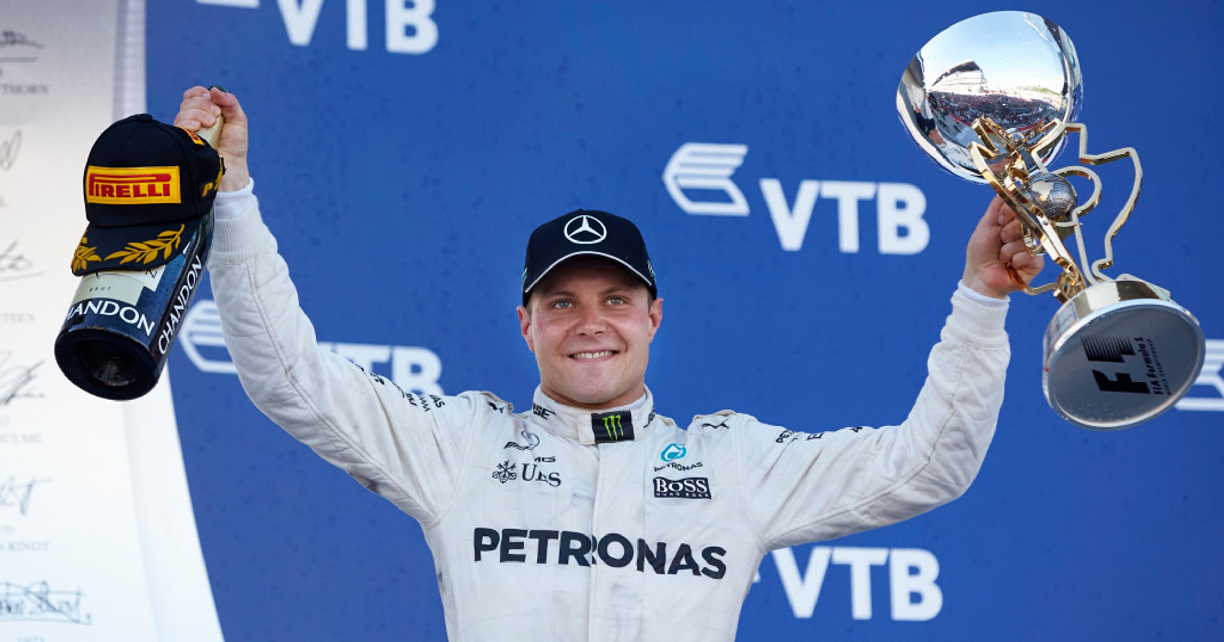 Valtteri Bottas - zwycięzca Grand Prix Rosji 2017