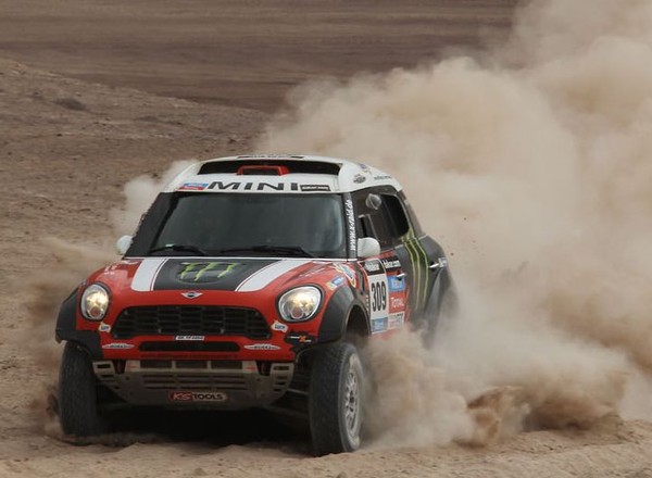 Rajd Dakar 2014: pech Małysza, awans Sonika (11. etap, wyniki)